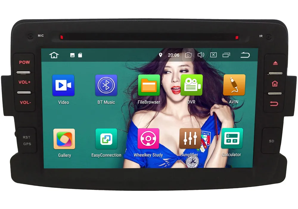 Flash Deal KLYDE 7" 4G Android 8 Octa Core 4GB RAM 32GB ROM Car DVD Player Radio For Renault Dacia Sandero Duster Captur Logan 2 2012-2016 1