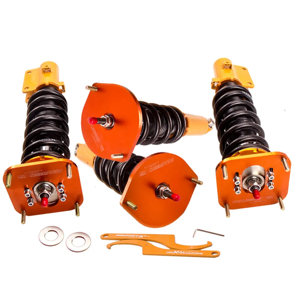 

For Mazda RX-7 Track Drift Fully Adjustable Coilovers Shocks Springs Struts for RX7 1.3L R2 GAS Coupe 86-91 Suspension Damper
