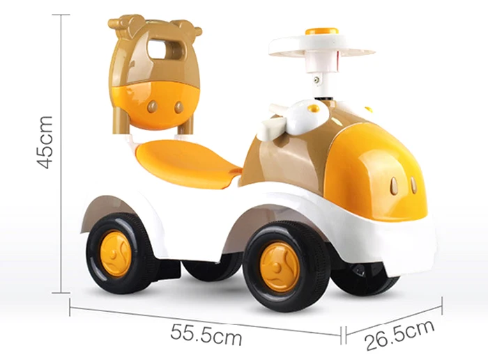 Children Vehicle Design Baby Infant Twisting Riding Car Drift Activity Walker