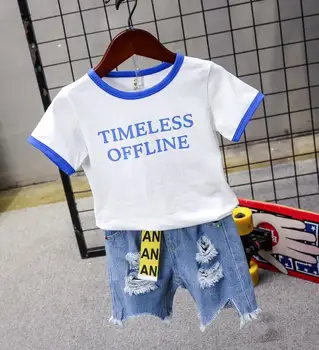 

Children Sets Boys T-shirts Shorts Summer Children Clothing Set Cotton Kids Outfits New Style Boys Clothes 2-6years