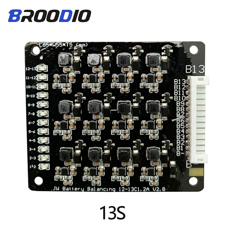 3S 4S 6S 7S 10S 12S 13S 14S 16S 17S BMS 1.2A баланс Lifepo4 LTO литиевая батарея активный эквалайзер балансировочная плата передачи энергии