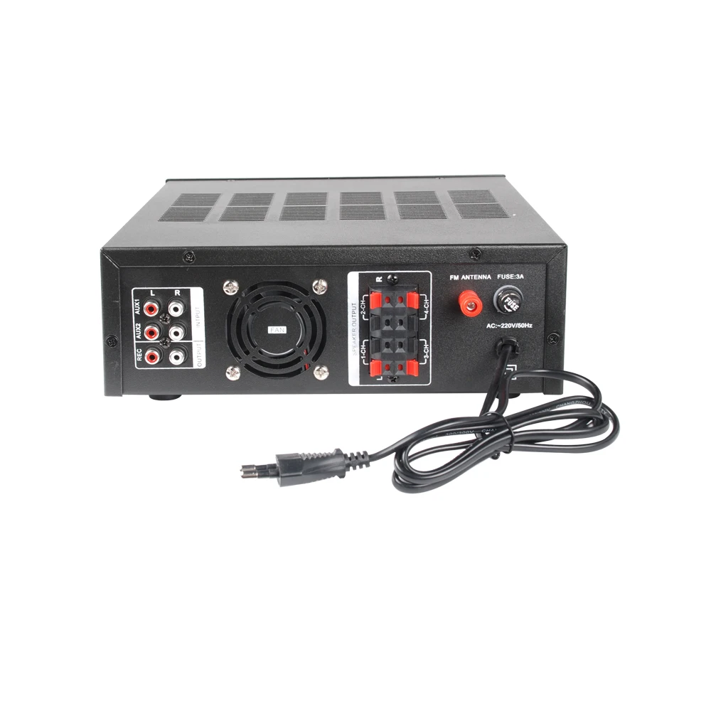 JOINAUDIO Новый 4 микшер каналов усилитель 25Wx4 @ 8Ohm аудио компактная мощность Hifi для