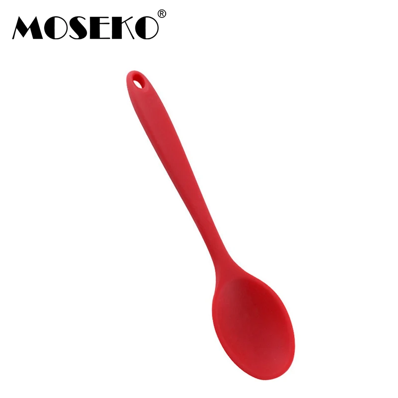 

Silicone Kitchen Bakeware Utencil Spoons And Scoop Cooking Tools Condiment Utensil Coffee Spoon Kids Ice Cream Tableware Tool