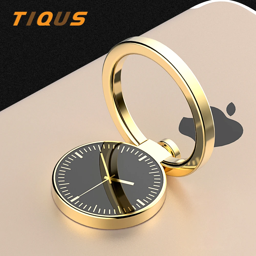 TIQUS Phone Finger Ring Holder 360 Degree Stand For Samsung Xiaomi iPhone X XR 7 6 8 Plus Smartphone Universal Cellphone Holder