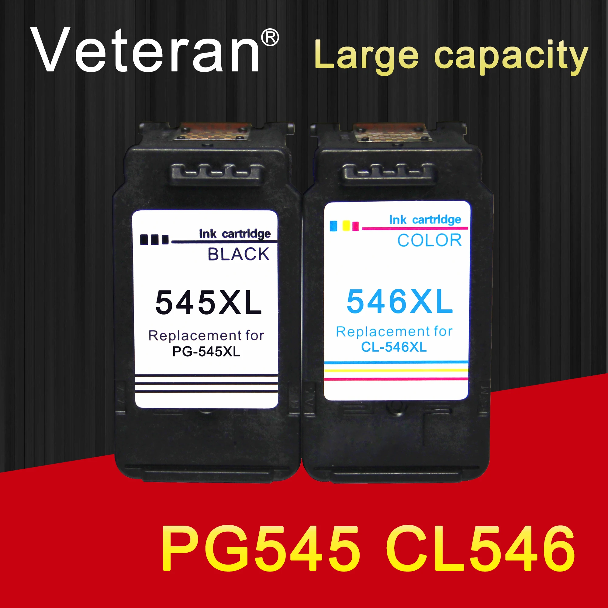 Veteran PG545 CL546 Замена для чернильного картриджа canon pg 545 cl 546 pixma MG2950 MG2550 MG2500 MG3050 MG2450 MG3051