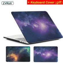 Чехол ZVRUA STAR для ноутбука MacBook Air 11 13 дюймов для APPLE MAC Pro с retina 12 13,3 15 с сенсорной панелью Новинка+ чехол для клавиатуры