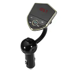 Автомобильный fm-передатчик громкой связи MP3-плеер для bluetooth автомобильный комплект Двойной зарядное устройство USB для телефона