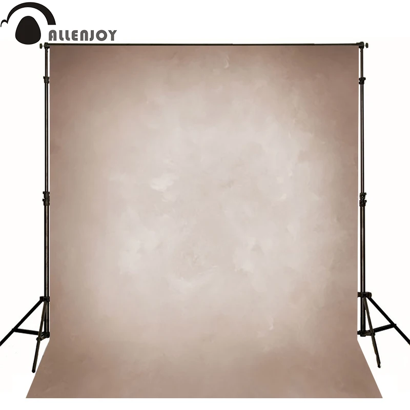 Allenjoy виниловый тканевый фон для фотосъемки старый мастер светильник коричневый однотонный фон для фотостудии Фотофон