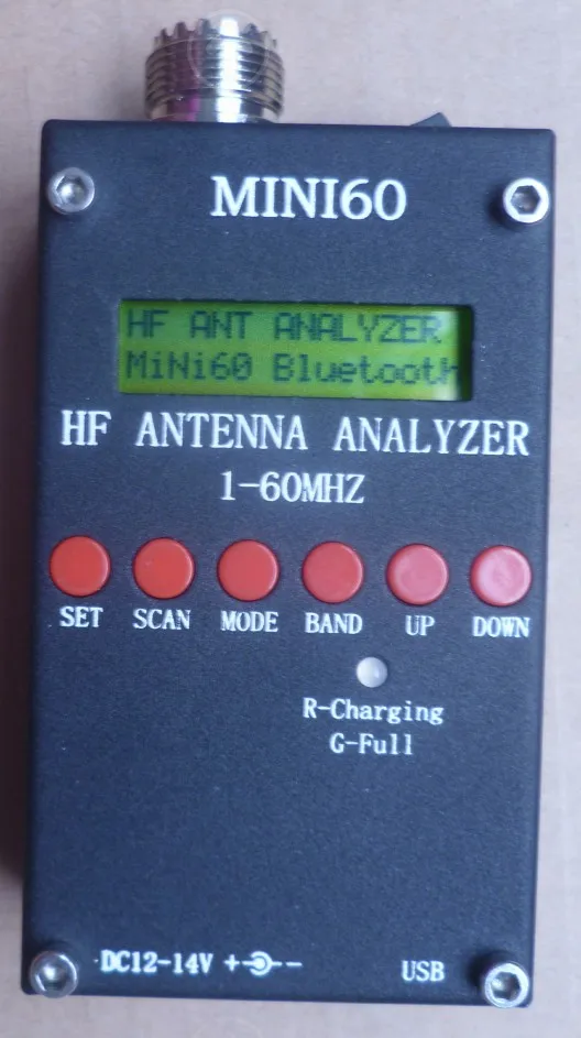 HAM antenna analyzer hf radio sark100 mini60 1 60mhz frequency indicatorham antenna analyzer