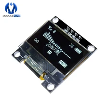 0.96 Cal I2C IIC Serial 128X64 128*64 biały OLED moduł wyświetlacza led kompatybilny z Arduino STM32 kontroler płyta sterownicza 3V 5v