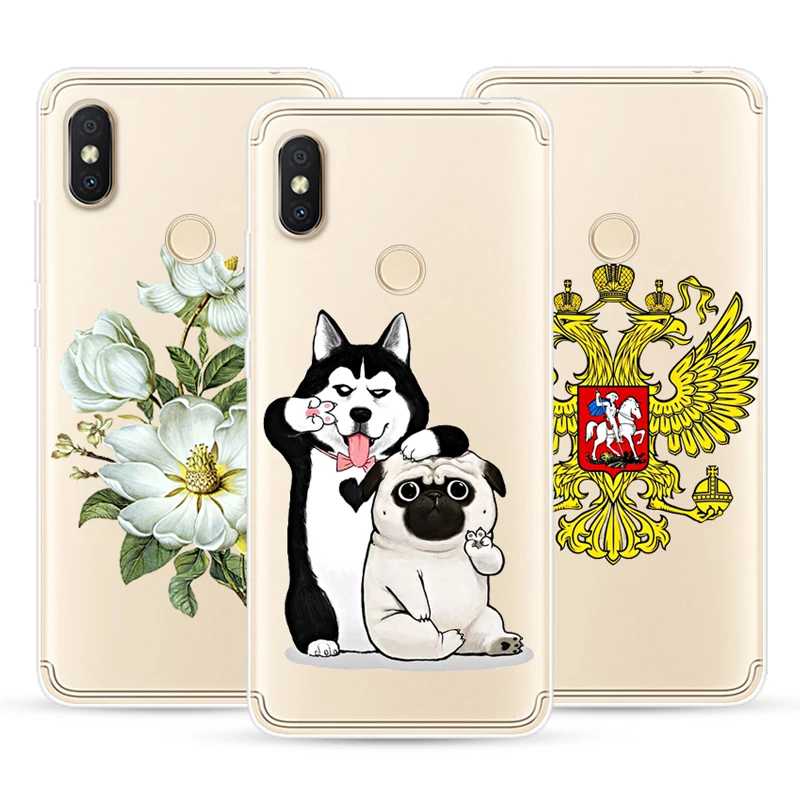 Case For Xiaomi Redmi S2 5.99 Inch Soft Tpu Transparent Printing Drawing Silicone Phone Cases Cover |