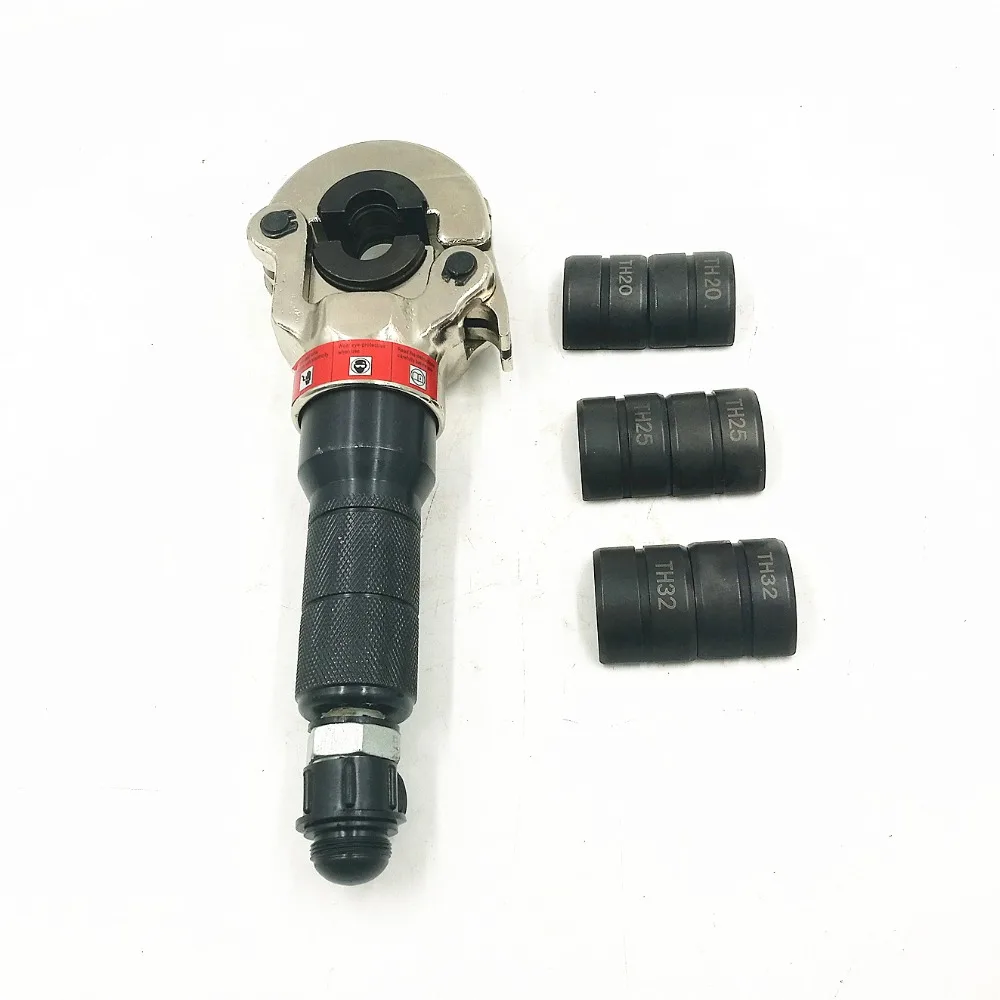 Гидравлические инструменты для обжима труб гидравлические инструменты для прессования труб TH16-32mm гидравлический зажим для труб с ручным насосом