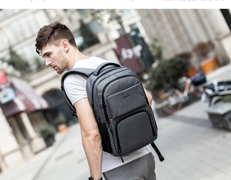 Balang, мужские рюкзаки для ноутбука 15,6 дюймов, модная Женская дорожная сумка, водонепроницаемый Школьный рюкзак, Большой Вместительный мужской рюкзак