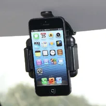 Автомобильной стойки телефона на теневом щите для samsung GalaxyS4 S5 Примечание 3 iphone 5S зарегистрированной