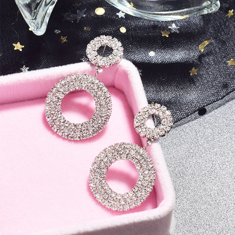 Женские модные серьги 2019 женские Висячие круглые Oorbellen корейские для женщин