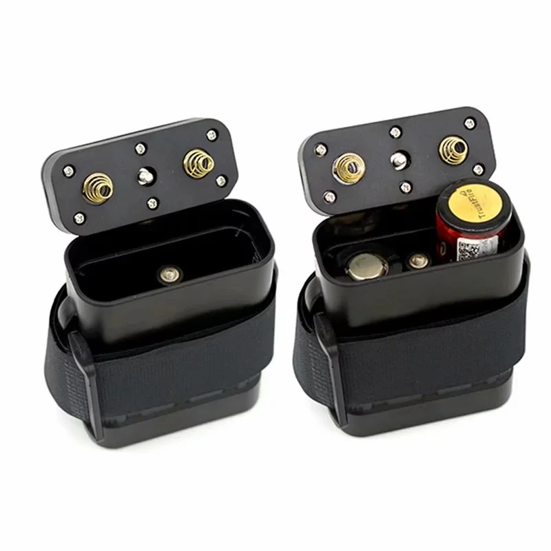 Cheap DC USB 2 x 26650/18650 Holder compartment Waterproof Battery Pack Power Case Cover Box For Bike Headlight Bicycle Light Phone 8