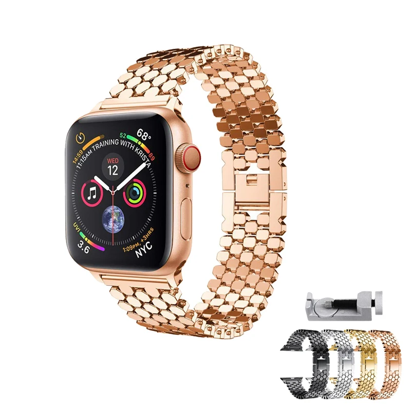 Металлические аксессуары для часов Ремешок наручных apple watch 5/4/3/2/1 ремешок 42 мм 38