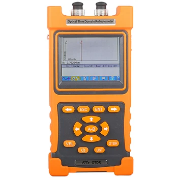 

Handheld AUA5200 SM OTDR 1310nm/1550nm 28/26dB,Integrated 2MW VFL,Touch Screen 70km~80km Optical Time Domain Reflectometer VFL