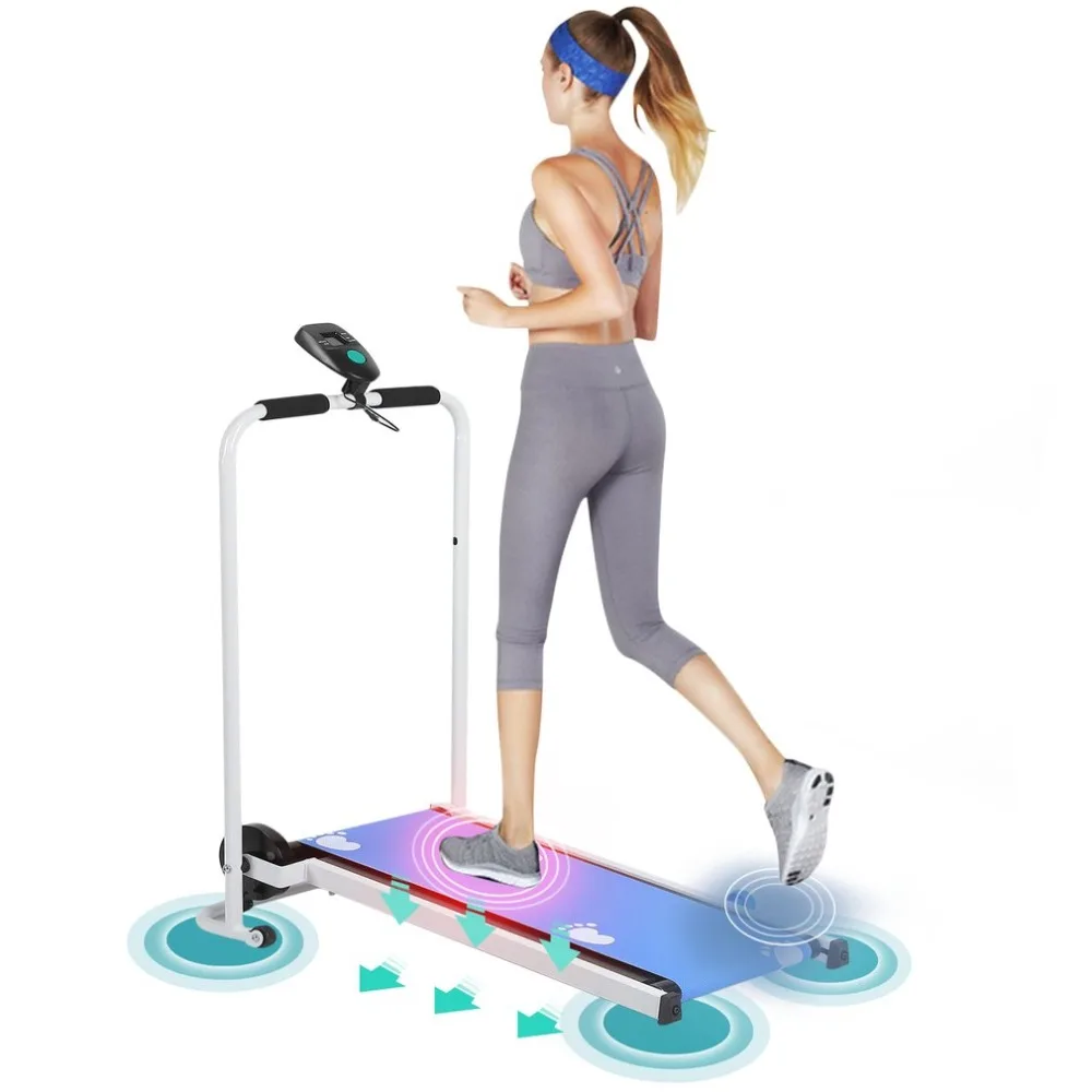 

Mechanical Mini Mute Folding Confidence Running Jogging Treadmill Training Equipment Indoor Home Treadmills Fitness Machine