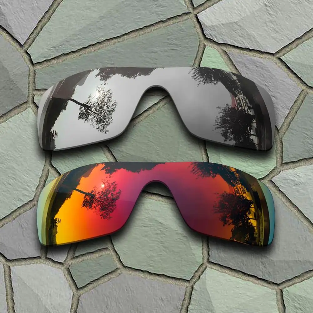 Солнцезащитные очки поляризованные Сменные линзы для солнцезащитных очков - Цвет линз: Chrome-Violet Red