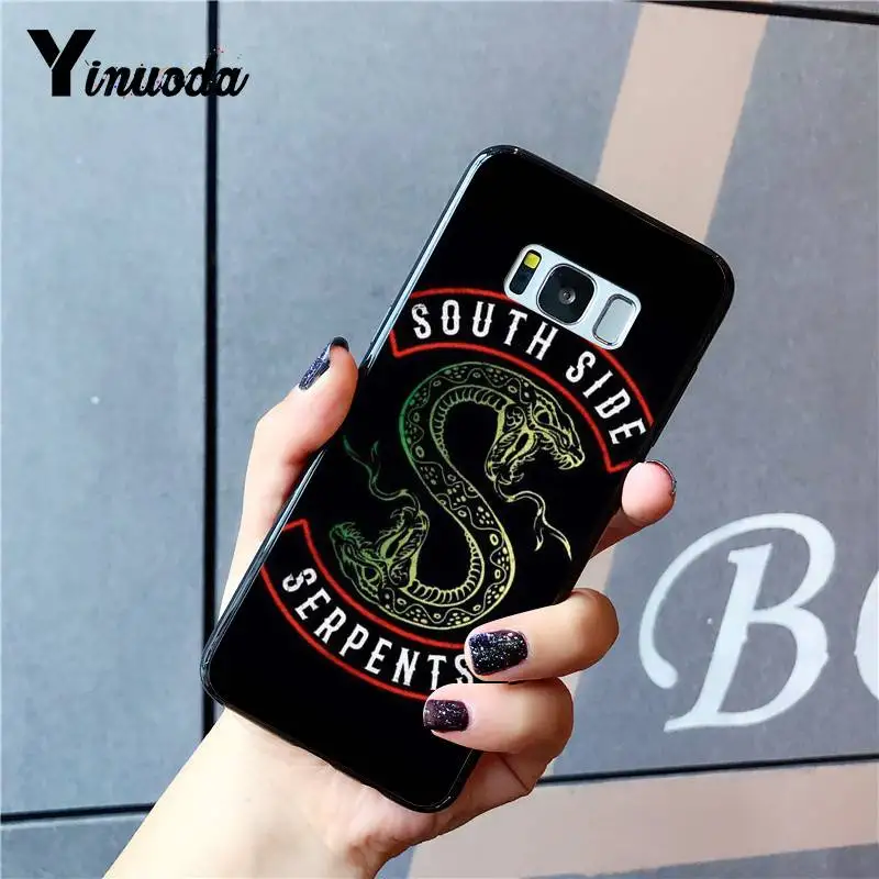 Yinuoda ривердейл &quotюжная сторона змеи&quot Новое поступление черный чехол для
