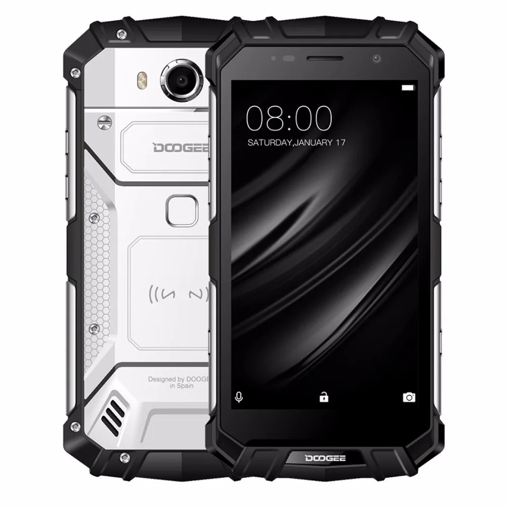 DOOGEE S60 Lite 4G мобильные телефоны Android 7,0 4 Гб+ 32 ГБ восьмиядерный смартфон IP68 Водонепроницаемый 5,2 дюймов две sim-карты сотовый телефон