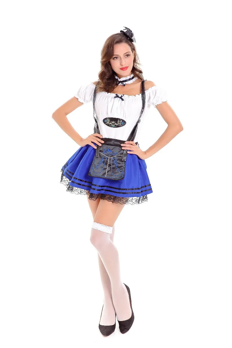 Oktoberfest юбка на подтяжках наряд для взрослых женщин пивная вечеринка костюм