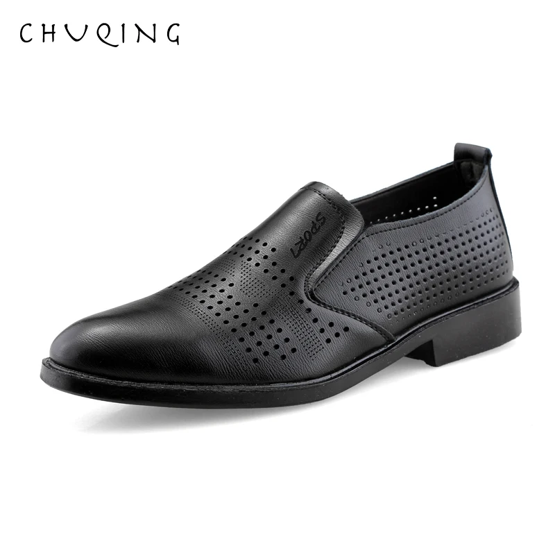 

CHUQING Men's Summer Breathable Business Shoes Outdoor Casual Shoes