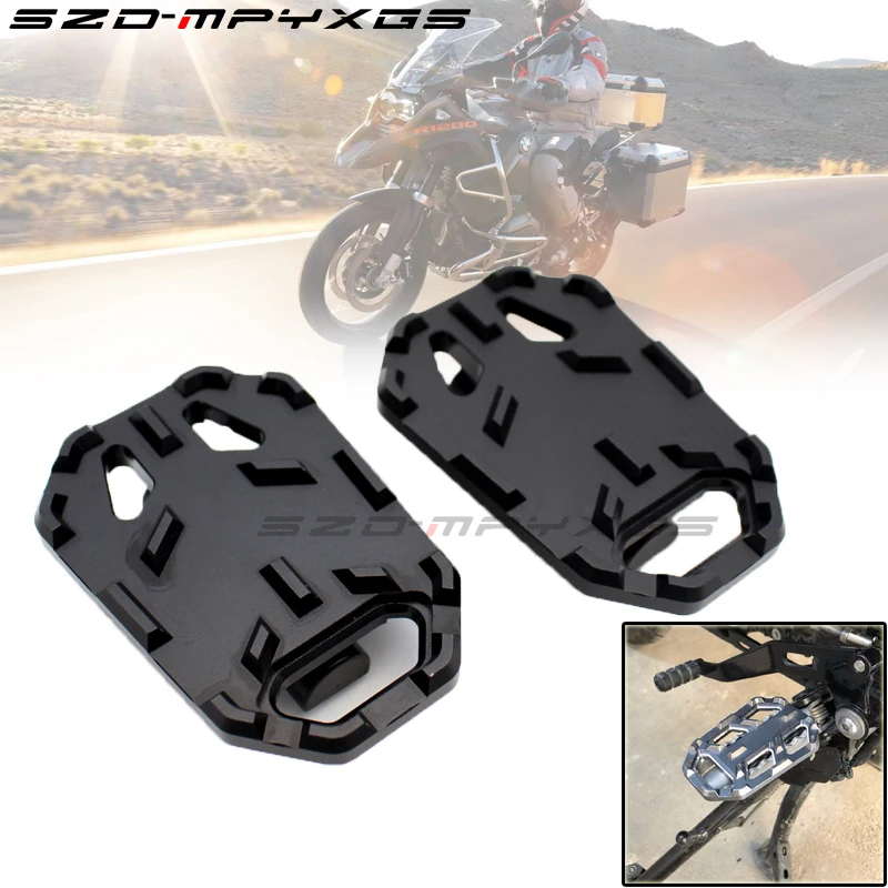 

High quality CNC aluminum wide foot pedal rest pedal for BMW G310R / GS R1200GS LC S1000XR 2015-2018 motorcycle accessories