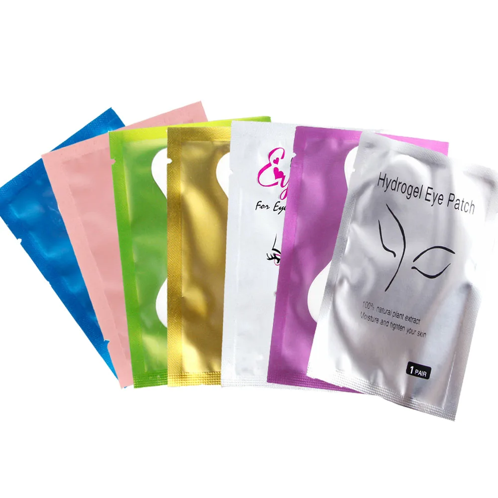 

250Pairs Paper Patches Eyelash Under Gel Pads Hydrogel Collagen Lint for Lashes Extension Tips Sticker Wraps Eyelashes Tools