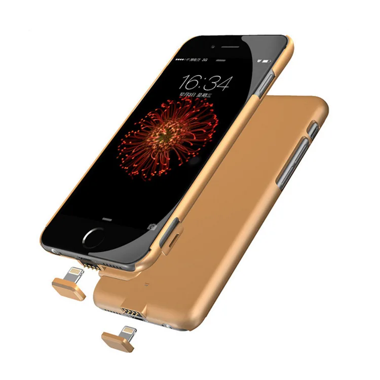 

1500-2000 mAh Portable Back Battery Charger Case for ipone 6 7 8 4.7 and 5.5 inch Universal Design Frosted Surface Slim & Light