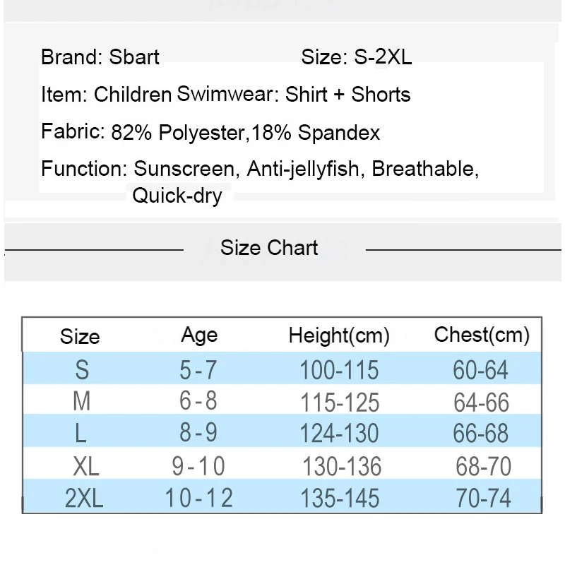 Sbart/детская одежда для плавания с рисунком из мультфильма, 2 предмета рубашка для плавания, Шорты для плавания, желтые купальные костюмы для мальчика, с длинными рукавами, с защитой от ультрафиолета