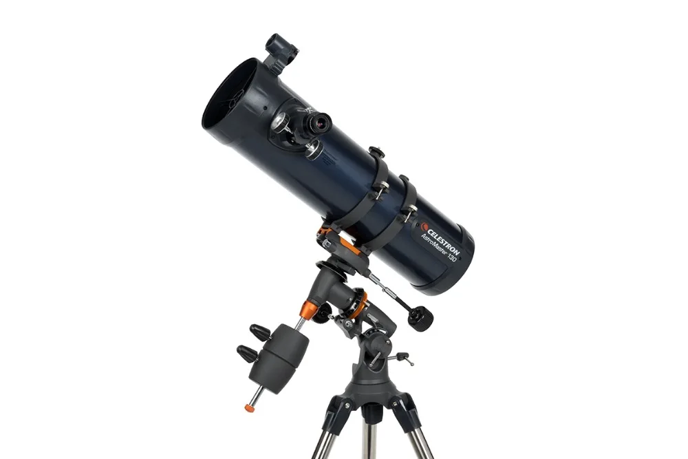 Телескопический рефлектор CELESTRON AstroMaster 130EQ Newtonian телескопы с красной точкой Finderscope