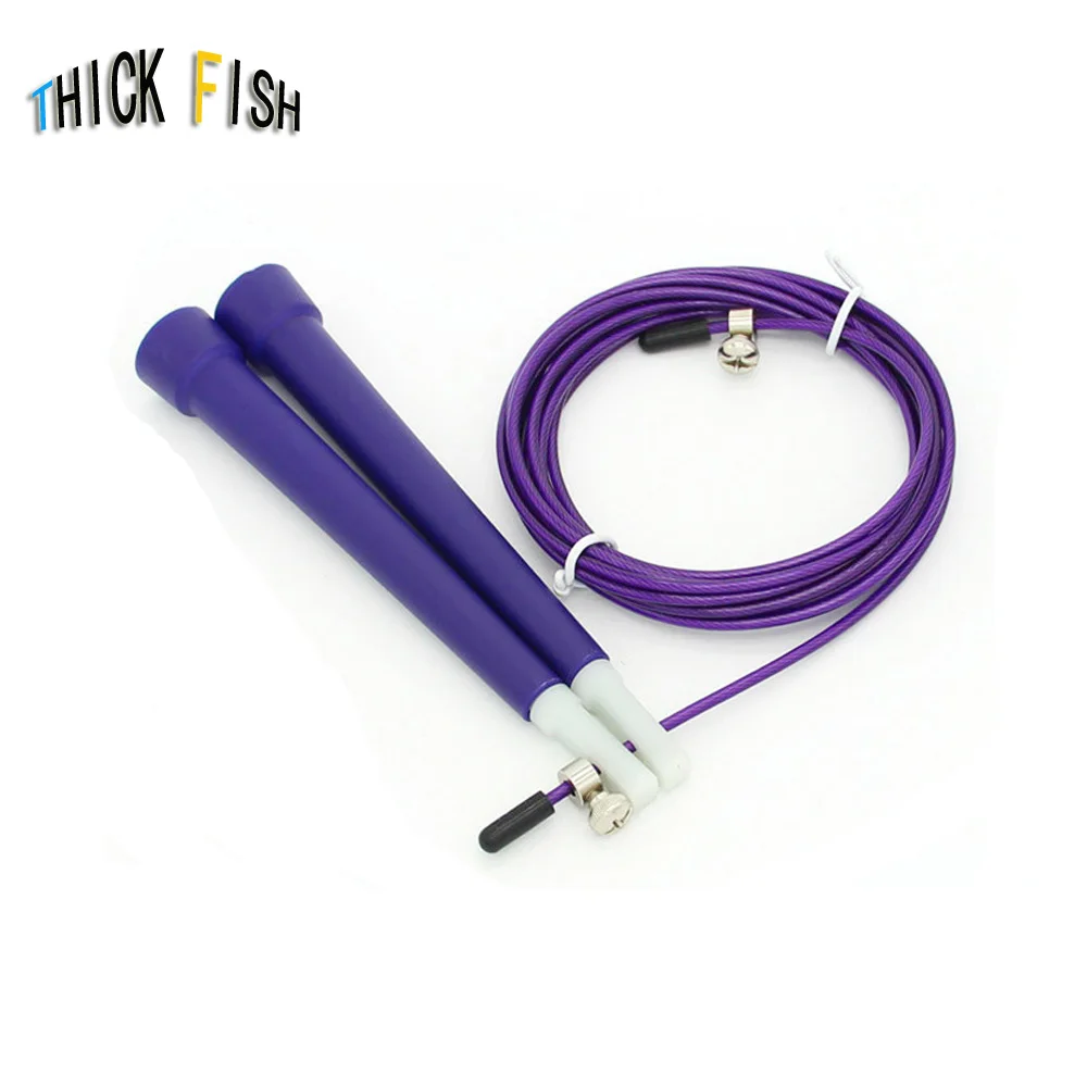 

Plastic anti-slip handle fitness exercise wire high-speed racing jump double shake test special Integrated Fitness Equipmen