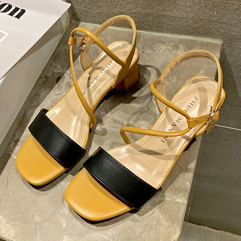 Moxxy Brand 2019 New Elegant Platform Sandals Women Ankle Strap Chunky Sandals Ladies Soft Summer Blue Sandals sandalias mujer Moxxy Brand 2019 New Elegant Platform Sandals Women Ankle Strap Chunky Sandals Ladies Soft Summer Blue Sandals sandalias mujer