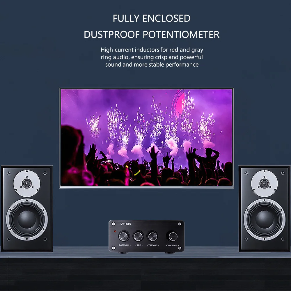 AIYIMA TAS5630 OPA1632DR TL072 усилители сабвуфера 2 1 каналов Высокая мощность Hifi цифровой