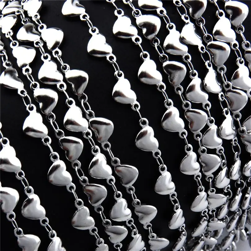 21578 Heart Design Stainless Steel Necklace chains For Necklace