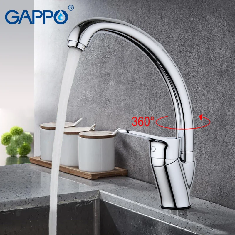 Online GAPPO küche wasserhahn waschbecken wasser einzigen handgriff wasser mixer Messing wasserhahn küche mixer wasserhahn küche wasserhahn bad tapGA4136