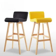 Барный стул, барная мебель табуре де бар барный стул табурет современный табуретный альт шезлонг 94*38*41 см pu кожа+ стул из твердой древесины