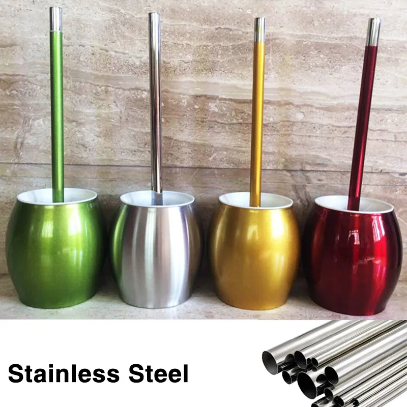 main colorful toilet brush holder