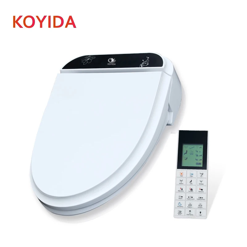 Smart Toilet Seat Automatic Electronic Toilet Cover LED Light Seat Heating Intelligent Toilet