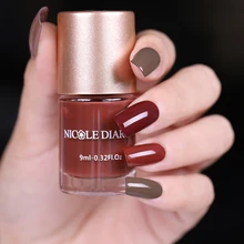 NICOLE DIARY 9 мл цвет матовый лак для ногтей тусклый красный серия лак для ногтей маникюр лак для ногтей Цвет