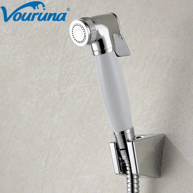 2018 New Bidet Toilet Sprayer Luxurious Small Bathroom Shower Chrome ...