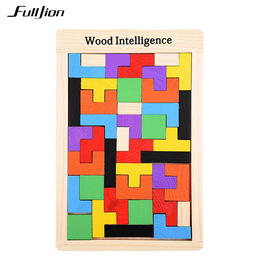 Children Wooden Tetris