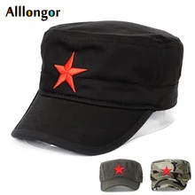 Летняя женская модная шляпа, шапки в стиле милитари, Мужская кепка в армейском стиле США, темно-синяя камуфляжная кепка с принтом пентаграммы и вышивкой, дизайнерская хлопковая шапка