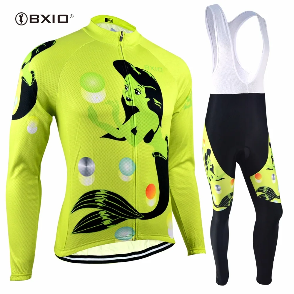 

Bxio Winter Cycling Sets Long Sleeve Women Mountain Bike Clothes Thermal Fleece Warm Bike Kit Mujer Ropa Ciclismo Maillots 019