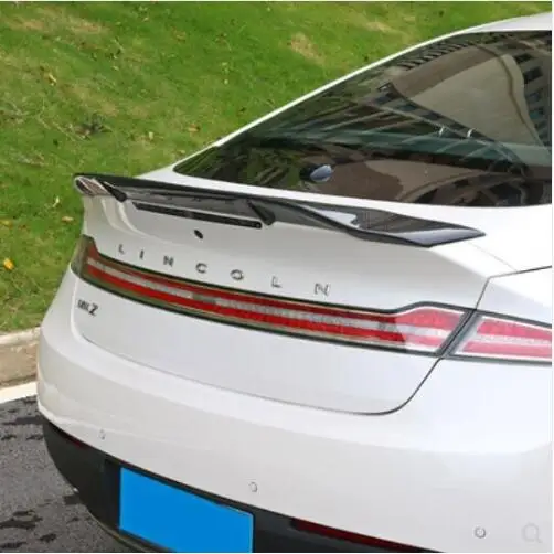 

Carbon Fiber Car Rear Wing Trunk Lip Spoilers Fits For Lincoln MKZ 2014 2015 2016 2017 2018 2019 BY EMS