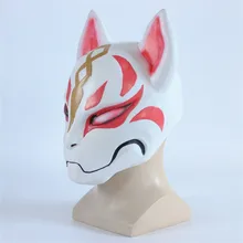 Kitsune Fortnight Mask drift Fox PVC mask fortnite battle royale full face halloween party maske best selling costume cool maske