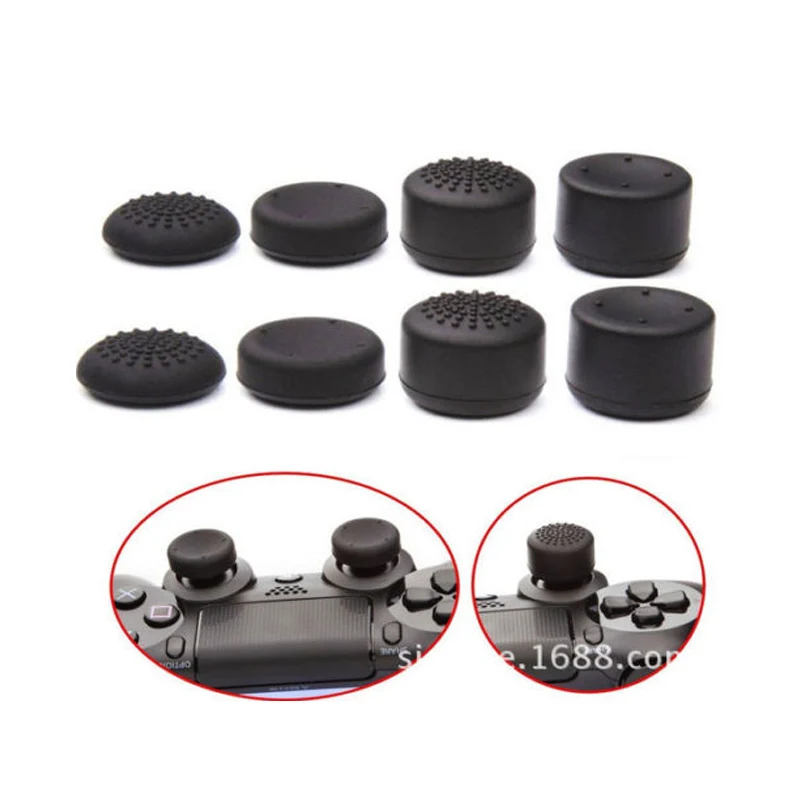 Gen Game 8pcs for PS4 Playstation DualShock 4 Pro Slim Controller Replacement Swap Thumbsticks