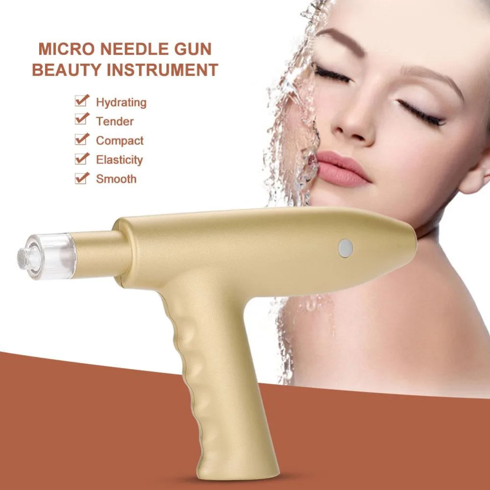 

TMISHION Nano-microneedle Injection Gun Facial Beauty Instrument Wrinkle Removal Hydro Lifting Safe Skin Care Beauty Machine
